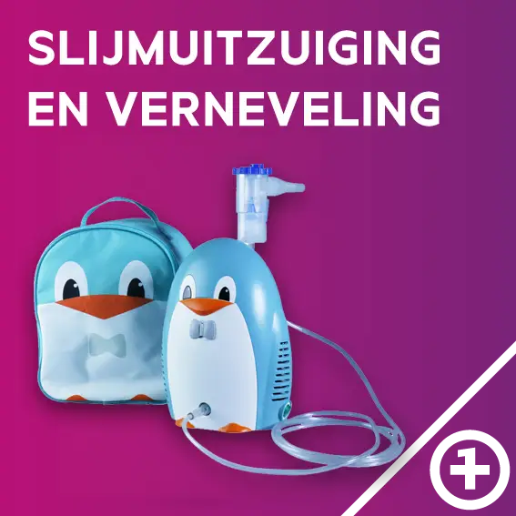 Uitzuig- en verneveling voor kinderen