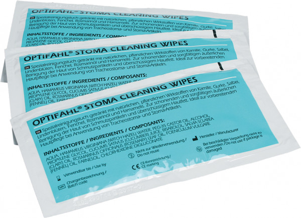 Optifahl Stoma Cleaning Wipes - 33200