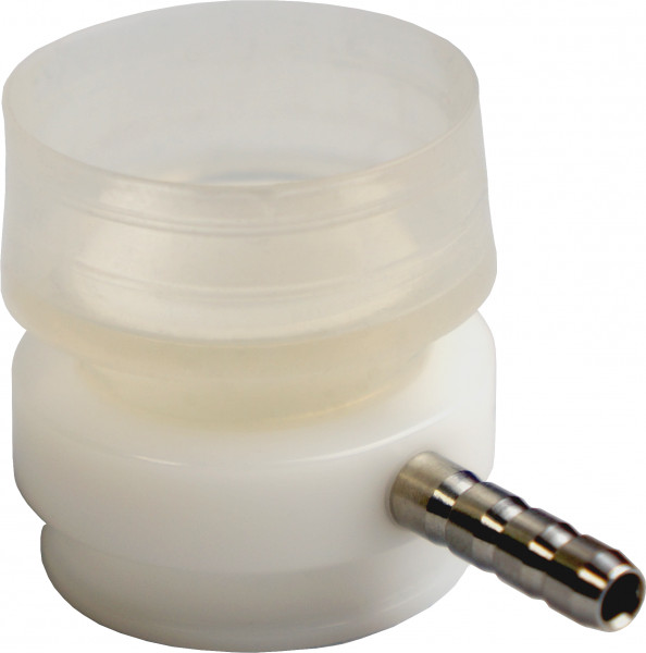 MDS Flexibele HME adapter met zuurstofaansluiting - 19888