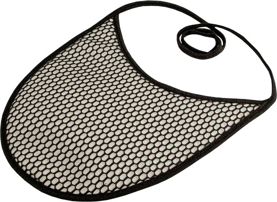 Tracheotex® Protection Bib large zwart - 41700-Z