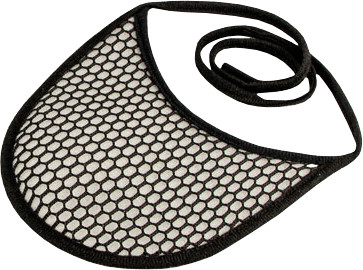 Tracheotex® Protection Bib small zwart - 41800-Z
