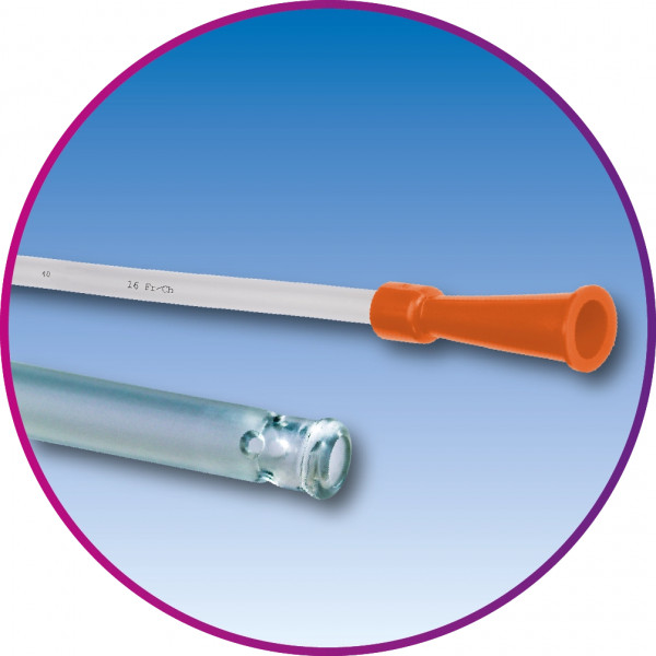 Fahl Trachflow uitzuigkatheter Soft Metric S 25 cm CH 16 oranje - 68630-16