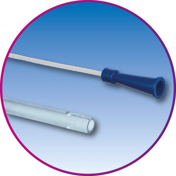 Fahl uitzuigkatheter 50 cm CH 8 blauw - 01905521