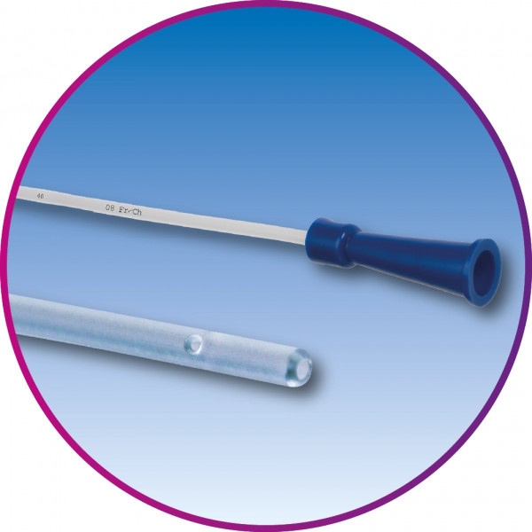 Fahl uitzuigkatheter Soft Metric S 25 cm CH 8 blauw - 68100-08