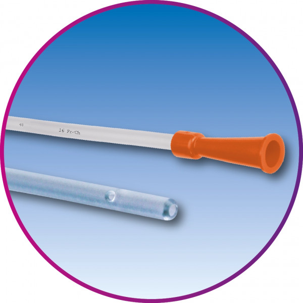 Fahl uitzuigkatheter Soft Metric S 25 cm CH 16 oranje - 68100-16