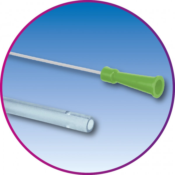 Fahl uitzuigkatheter 50 cm CH 6 lichtgroen - 01905511